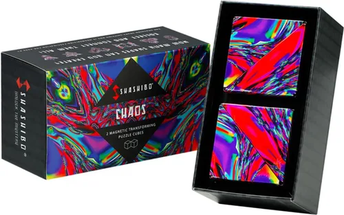 Miniatura 31 de SHASHIBO Anti Stress Cube - Award-Winning and Patented Infinity Cube with 36 Rare Earth Magnets - Extraordinary 3D Infinity Cube - Transforms into