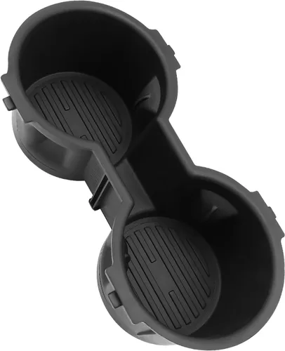 Insertos para portavasos de goma para consola de automóvil con capacidad para 2 tazas, apto para Ford F-150 XLT XL Lariat solo 2015-2017, apto para