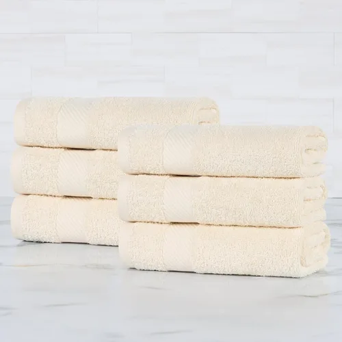Miniatura 56 de SUPERIOR Kendell - Juego de 4 toallas de baño de algodón egipcio, absorbentes, para la ducha, artículos esenciales para el spa, toallas grandes