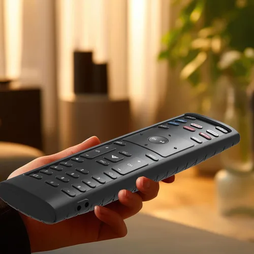 Miniatura 4 de Paquete de 4 fundas para VIZIO XRT136 / XRT140 Smart TV con control remoto de silicona con cordón que brilla en la oscuridad, morado, azul, verde