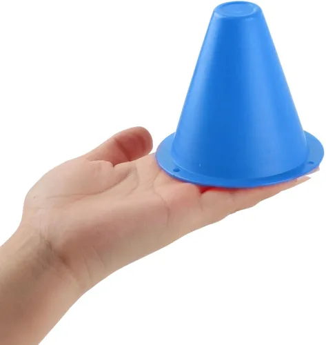 Miniatura 4 de 10 mini conos, conos de fútbol, barreras de fútbol, soporte de marcador de plástico para fútbol, baloncesto, fútbol, agilidad y entrenamiento