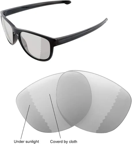 Miniatura 3 de Walleva - Lentes de repuesto para gafas de sol Oakley Sliver R, múltiples opciones disponibles