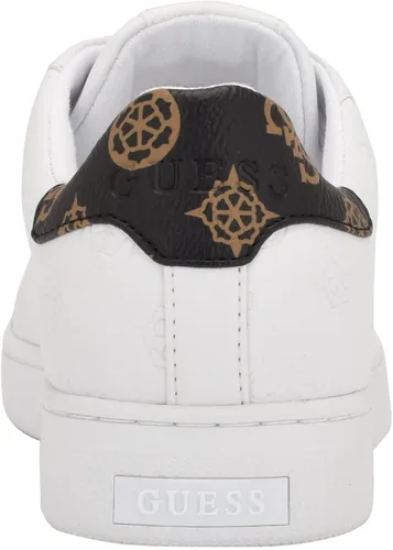 Miniatura 4 de GUESS Tenis Renzy para mujer, Blanco Graffitti