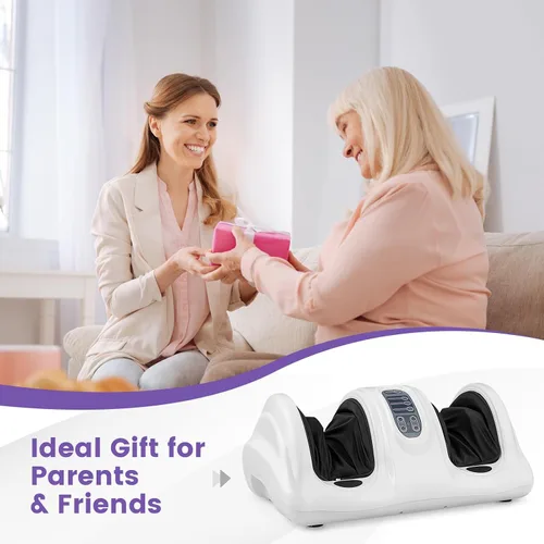 Miniatura 8 de Giantex Masajeador de Pies Shiatsu para Pies, Pierna, Pantorrilla, Tobillo, Alivia el Dolor, Regalo de Spa, Masaje Profundo de Amasado y Rodamiento