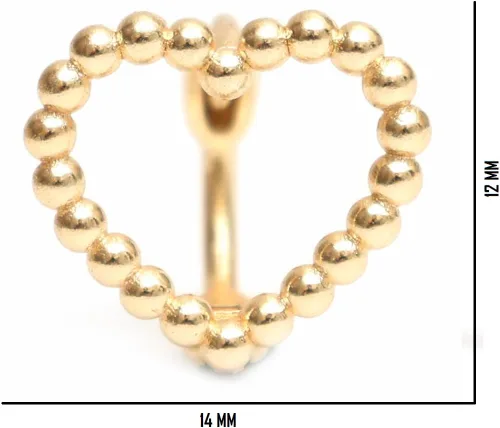 Miniatura 19 de Gempires - Aretes ligeros y gruesos, delicados y minimalistas, hipoalergénicos, chapados en oro, sin deslustre, diseño clásico, para uso diario