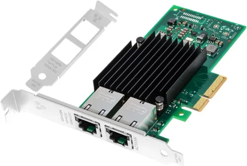 Miniatura 6 de Tarjeta adaptador de red (NIC) de escritorio Gigabit Ethernet de 1.25G Puerto de cobre RJ45 único 10/100/1000/1250Mbps PCI Express 2.1 x1