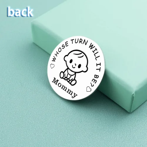 Miniatura 6 de Regalo de decisión para padres nuevos, regalos de embarazo, regalos para papá nuevo, regalos para padres por primera vez, divertido regalo para mamá