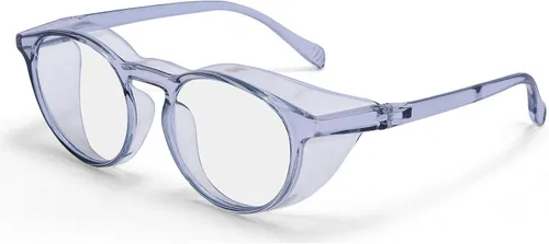 Miniatura 18 de Gafas de seguridad anti niebla para mujeres y hombres, TR90, lentes de bloqueo de luz azul, transparentes, antiarañazos, protección UV, marco