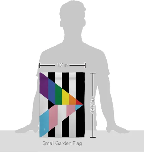 Miniatura 2 de LGBTQ Bandera del Mes del Orgullo Gay Trans Straight Ally Decoración de Jardín Decoración del Hogar Regalos Pequeña Bandera Arco Iris Bandera