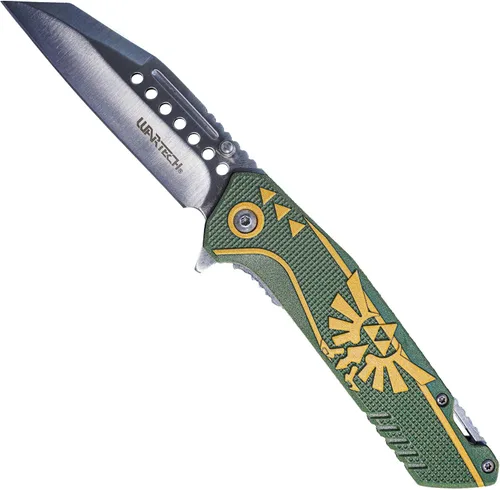KCCEDGE BEST CUTLERY SOURCE EDC - Cuchillo de bolsillo para camping, accesorios de caza, cuchillo plegable de borde afilado para equipo de Verde