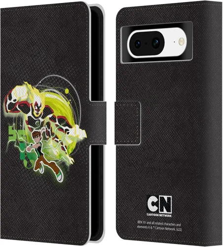 Miniatura 8 de Head Case Designs Officially Licensed Ben 10: Omniverse Character Art Graphics Leather Wallet Case Compatible with Google Pixel 8