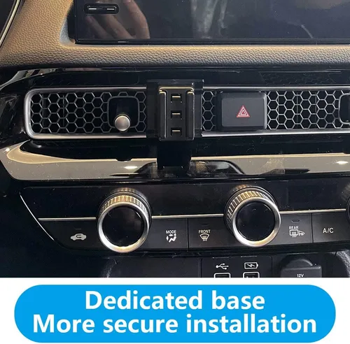 Miniatura 4 de Soporte de teléfono de coche para Honda Civic 2022 2023 2024 2025 2026 11ª generación Accesorios para interiores de automóvil, mejor soporte