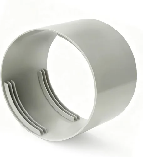 Acoplador de extensión de manguera de aire acondicionado portátil de 5.9 pulgadas, conector de ventilación universal para manguera de escape de aire