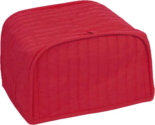 Miniatura 16 de Funda RITZ Premium Universal para tostadora de dos rebanadas, 11.25" x 5.75" x 7", de poliéster y algodón acolchado, protector contra huellas Negro