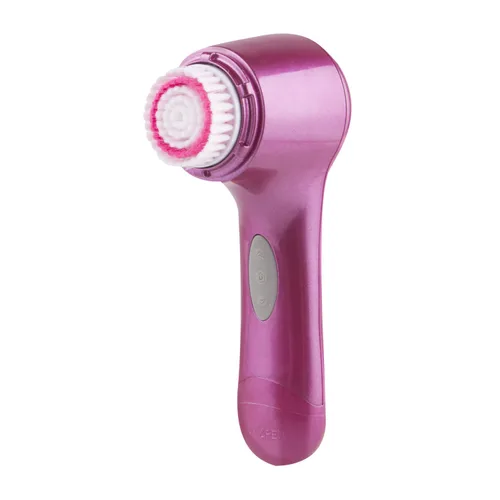 Vivitar PG7000 Exfoliante Limpiadora Suave/Suave Spa Portátil Para Cuidado de la Piel Sensible Cepillo De Limpieza Facial Potencia, Rosa, 1 unidad