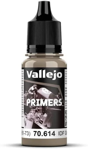 Miniatura 5 de Vallejo IDF Israelí Arena Gris Imprimación Acrílico Poliuretano, 2.0 fl oz
