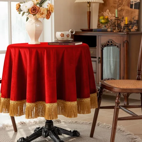 Miniatura 30 de F-CHU Manteles cuadrados pequeños de 36 x 36 pulgadas, mantel redondo pequeño de terciopelo color negro sólido para mesita de noche, mesita