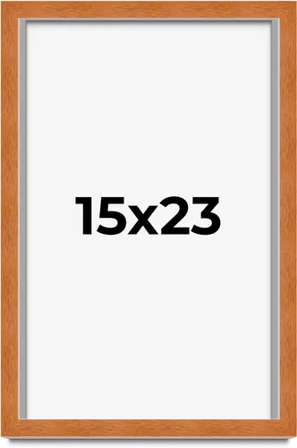 Miniatura 143 de Marco de 3 x 3 pulgadas, marco de madera maciza de nuez miel tradicional marrón Ancho de moldeo de 0.875 pulgadas Profundidad de conejo de 0.875
