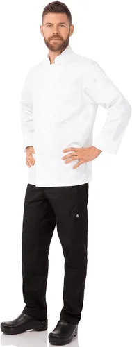 Miniatura 4 de Chef Works Le Mans - Abrigo de chef para hombre