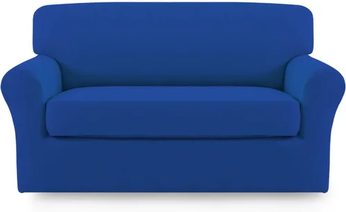 Miniatura 50 de Easy-Going Funda de Sofá Elástica de Microfibra de 2 Piezas – Cubierta de Sofá Suave Ajustada de Spandex, Protector de Muebles Lavable con Parte