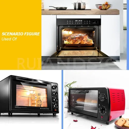 Miniatura 4 de Ruiandsion Bombilla de microondas Z187 Base 110V 120V 25W Bombilla LED para microondas universal, lámpara de horno en forma de pera, amarilla
