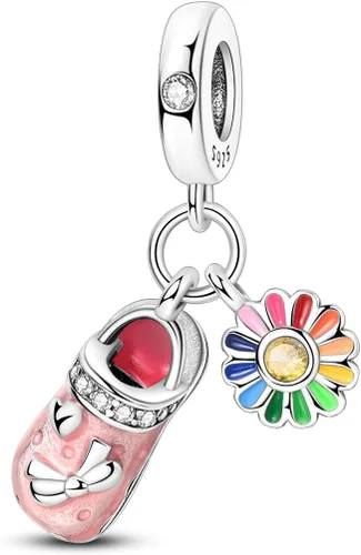Miniatura 82 de Hapour Dijes de plata de ley 925 para pulseras, collar, joyería europea, colgante de cuentas para mujeres y madres