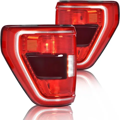 Miniatura 10 de GRAND ORANGE Conjunto de luces traseras compatibles con Ford F150 2015 2016 2017 Luces traseras laterales izquierda y derecha luces traseras luces