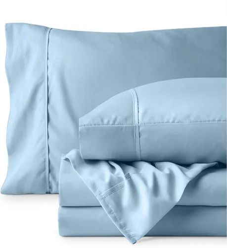 Miniatura 207 de Bare Home Hotel Luxury - Juego de sábanas tamaño individual, extra suave, 4 piezas, bolsillos profundos, ajuste fácil, refrescante y transpirable
