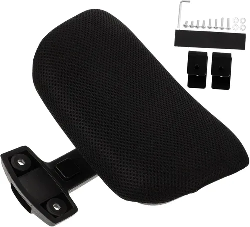 Operitacx Silla alta de la cabeza de la silla de la computadora silla lumbar soporte ergonómico silla de oficina ninguna ruedas