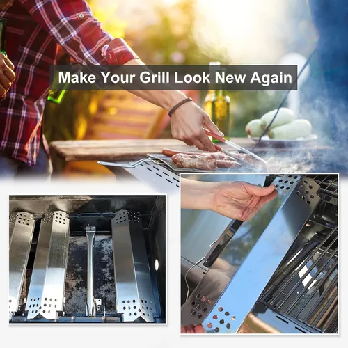 Miniatura 4 de Criditpid Piezas de repuesto para parrilla Nexgrill 720-0896B 720-0898 720-0888 720-0888N 720-0830H 720-0896 720-0882A, cubierta de quemador