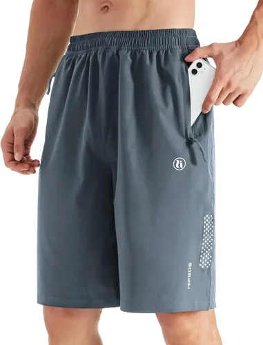 Pantalones cortos deportivos para hombre, pantalones cortos de entrenamiento para correr, tenis, gimnasio, 5, 7, 9 pulgadas, cómodos, ligeros, 3