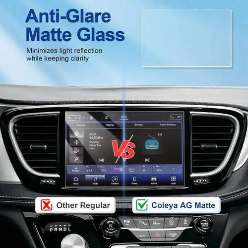 Miniatura 3 de Protector de pantalla Pacifica mate antirreflejos 2021-2026, para Chrysler Pacifica (Select/Limited/Pinnacle/Touring) Pantalla táctil de 10.1