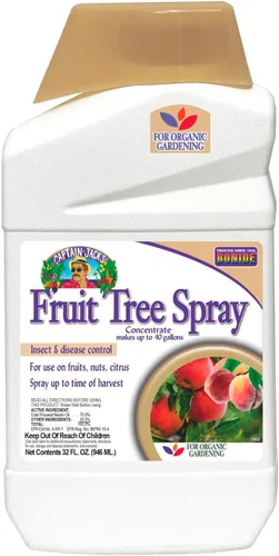 Bonide Captain Jack's - Spray para árboles frutales, concentrado de 32 onzas, espray para control de insectos y enfermedades para jardinería orgánica