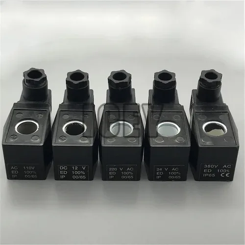 Miniatura 2 de CKD coil plastic coil Plastic-encapsulated coil AB410 Solenoid valve Water valve Coil Inner Hole 16mm Height 39mm(AC 110V)