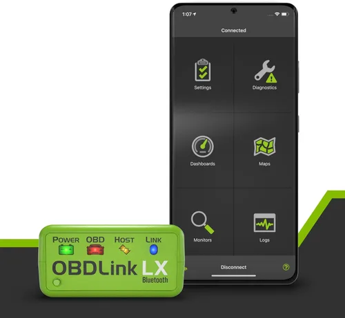 Miniatura 3 de Herramienta de análisis Bluetooth ScanTool 427201 Obdlink LX: profesional OBD-II para Android y Windows