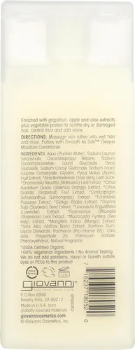 Miniatura 2 de Giovanni Smooth As Silk™ Champú de humedad profunda- 2 fl oz