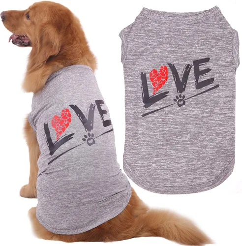 Miniatura 9 de Camisas para perros, camisa para cachorros, ropa para mamá papá/mascotas, chaleco sin mangas, camiseta para perrito, ropa para perros, gatos, trajes