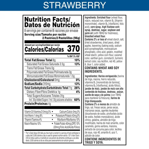Miniatura 3 de Pop-Tarts - Tostadas, alimentos para el desayuno, bocadillos para niños, paquete de valor, paquete de variedad (32 Pop-Tarts)