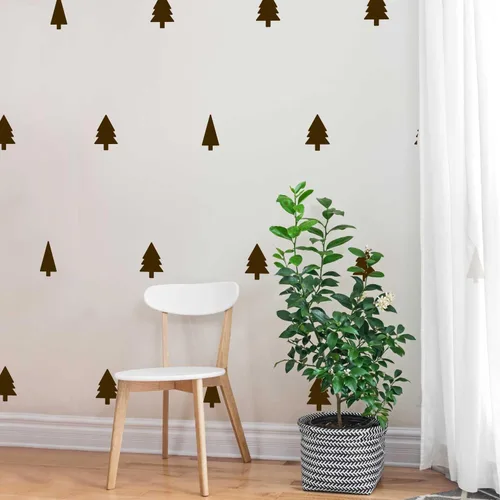 Miniatura 2 de Mini – Juego de pines para Mini árbol de pino beso Cut Calcomanía de Leaf by chromantics