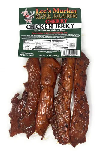 Miniatura 4 de Lee's Market Carne seca de pollo a la parrilla con piña, suave y tierna, saludable y baja en carbohidratos, sin gluten, apta para dieta paleo
