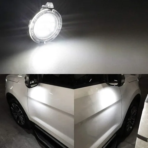 Miniatura 4 de Conjunto de Lámpara LED para Espejo Lateral Compatible con Tundra Sequoia Blanco 2007-2019