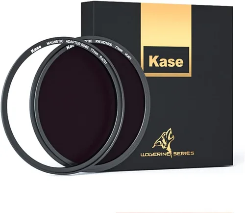 Miniatura 6 de Kase Wolverine ND1000 - Filtro magnético de densidad neutra (10 paradas) de 2.835 in con anillo adaptador de lente de 2.835 in para lente de cámara