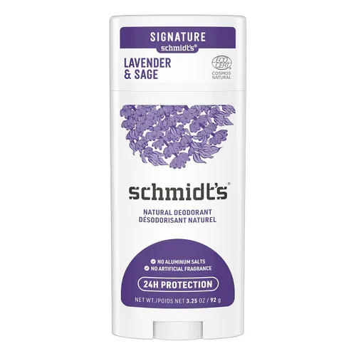 Miniatura 11 de Schmidt's Desodorante vegano sin aluminio rosa y vainilla con protección contra olores las 24 horas para mujeres y hombres, ingredientes naturales