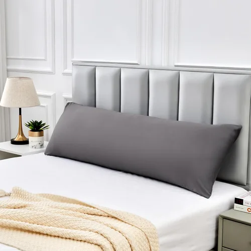 Miniatura 186 de Warmstar Juego de 2 fundas de almohada de algodón de tamaño estándar, fundas de almohada de 600 hilos de 20 x 26 pulgadas, fundas de almohada