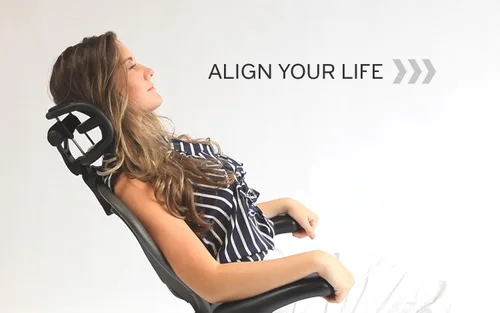 Miniatura 7 de Reposacabezas para silla Herman Miller Aeron de Engineered Now., otro, Plomo