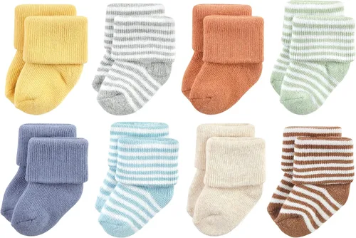 Miniatura 89 de Hudson Baby - Calcetines de algodón para bebés recién nacidos y Terry para niñas bebés