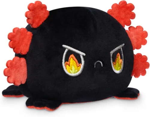 Miniatura 11 de TeeTurtle - El Axolotl de peluche original reversible - Azul + Negro - Lindos animales de peluche sensoriales para mostrar tu estado de ánimo Azul +