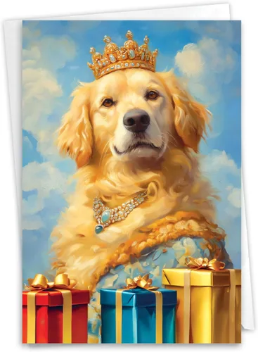 Miniatura 11 de NobleWorks - Tarjeta de felicitación de cumpleaños con sobre de 5 x 7 pulgadas (1 tarjeta), divertida celebración de cumpleaños de animales - Bandas
