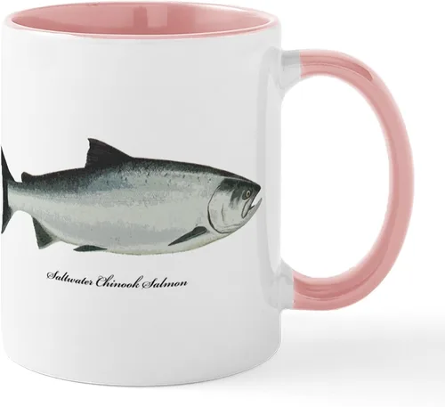 Miniatura 7 de CafePress Chinook King Salmon Mug 11 oz (325 ml) Ceramic Coffee Mug