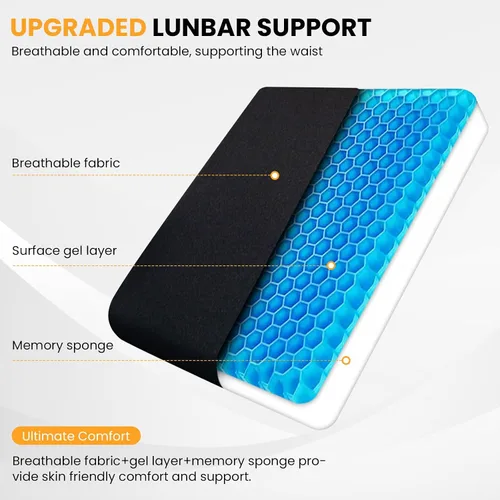 Miniatura 7 de Silla de juegos grande y alta de 440 libras, silla de juegos con base de metal, espuma viscoelástica lumbar, reposabrazos ajustable 4D, silla